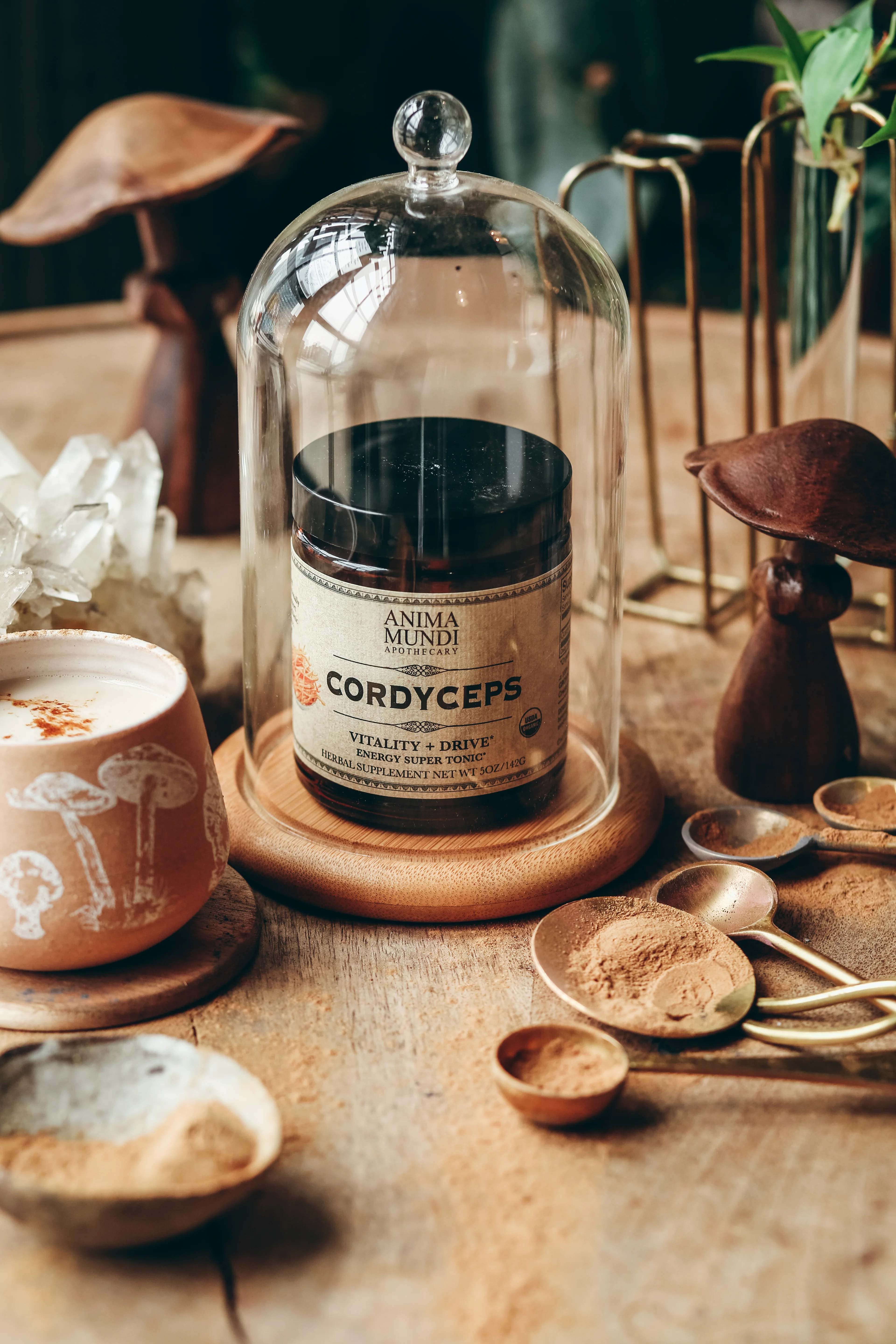 CORDYCEPS | Organic Mushroom Powder, Energy Vitality Tonic* - Image 3