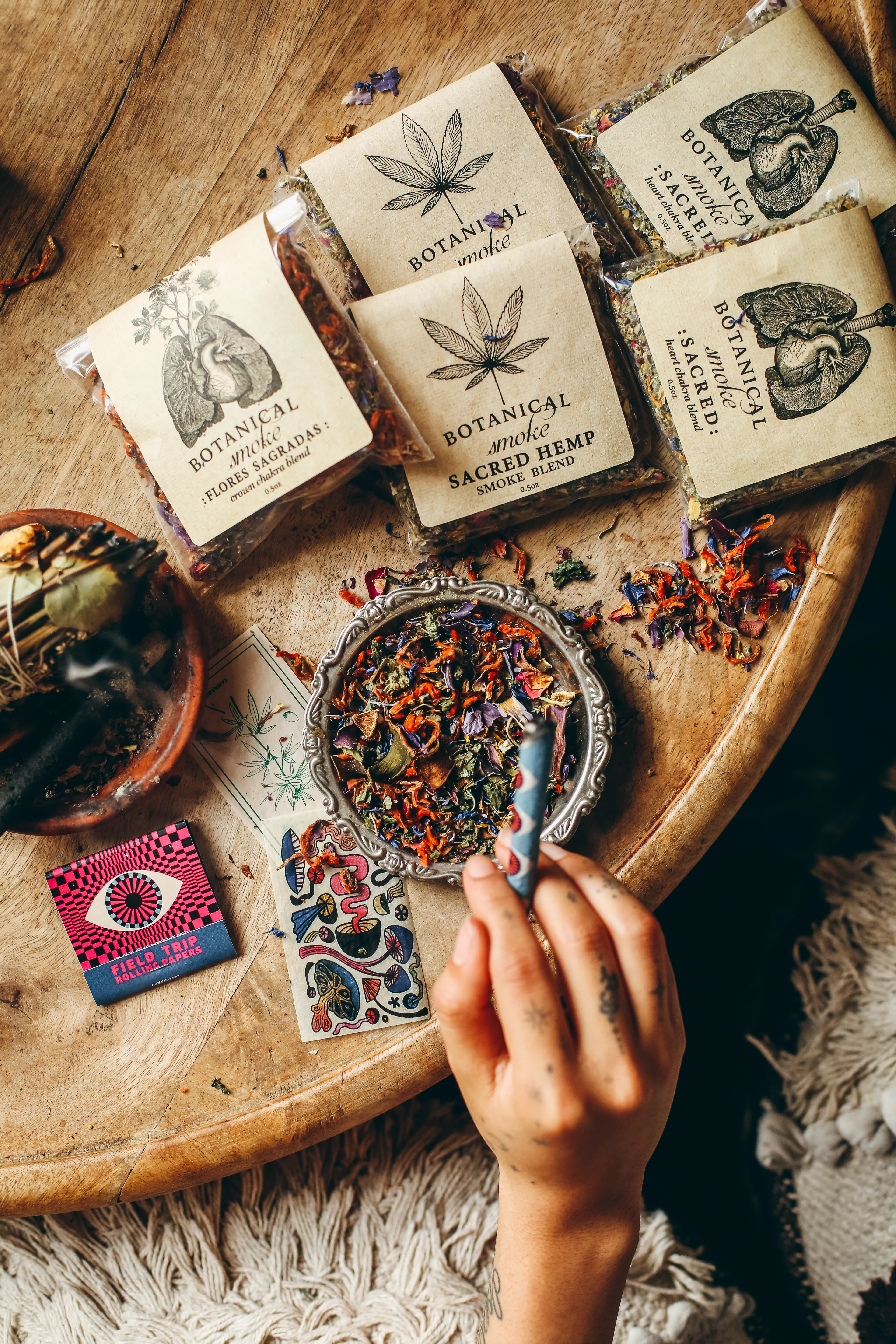 SACRED SMOKE | Organic Heart Chakra Blend - Image 5